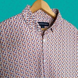 Mizzen Main Short Sleeve Button Performance Shirt